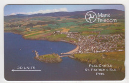 Isle Of Man  Phonecard - Peel Castle  Superb Mint  Code 5IOMA - Man (Isle Of)
