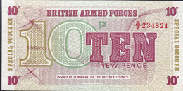 Great Britain 10 New Pence, P-M45 (1972) - UNC - Forze Armate Britanniche & Docuementi Speciali