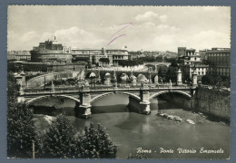 °°° Cartolina - Roma N. 83 Ponte Vittorio Emanuele Viaggiata °°° - Ponti