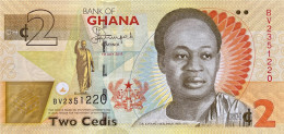 Ghana 2 Cedis, P-37Ad (2015) - UNC - Ghana