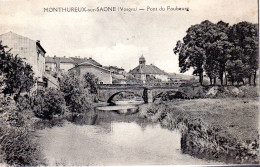 MONTHUREUX SUR SAÔNE  -  Pont Du Faubourg - Monthureux Sur Saone
