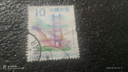 HONG KONG-2000-10           10$   .   USED - Used Stamps