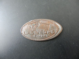 Jeton Token - Elongated Cent - USA - Las Vegas Nevada - Elongated Coins