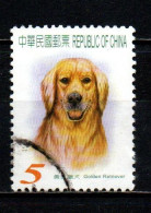 TAIWAN - 2006 - Golden Retriever - USATO - Used Stamps