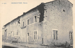 CPA  54 GROSROUVRES RUINES - Other & Unclassified