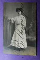 Carte Postale Fotokaart Studio Foto Atelier Photo J.TOBIE    Antwerpen   Link Céline Dael  1904-0914 Haute-Couture - Oud (voor 1900)