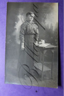 Carte Postale Fotokaart Studio Foto Atelier Photo HELIOS Berchem Link Céline Dael  1904-0914 Haute-Couture - Old (before 1900)