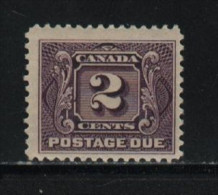 Canada J2 ( Z3 )  HINGED Value $ 25.00 - Portomarken