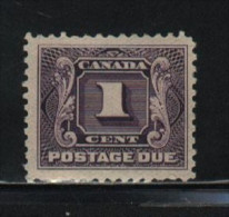 Canada J1 ( Z10 )  HINGED Value $ 25.00 - Postage Due