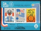 URUGUAY  Mi.Nr Block 28 Olympic Games- Fußball-soccer -  UPU - Zeppelin -Eisenbahn - MNH - Winter 1976: Innsbruck