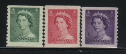 Canada Scott # 331-33  MNH - Ongebruikt