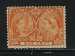 Canada Scott # 51 ( Z8 ) HINGED Value $ 22.50 - Ungebraucht