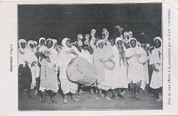 Ghardaia Fete De Nuit Offerte à La Population Par Le Caid . Orchestre . Band - Ghardaia