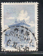 CHINA REPUBLIC REPUBBLICA DI CINA TAIWAN FORMOSA 1960 1961 CHU KWANG TOWER QUEMOY 1.50$ USED USATO OBLITERE' - Gebraucht