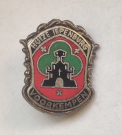 Oude Pin Broche épingle Huize Iepenburg Voorkempen Grand Hotel De Schootenhof Speeltuin Schoten Internaat - Non Classés