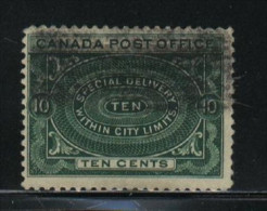 Canada E1 ( Z2 ) USED  Value $ 11.00 - Special Delivery