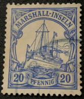ILES MARSHALL.1901.Colonie Allemande.MICHEL N° 16.OBLITERE.23F130 - Marshalleilanden