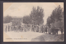 CP 84 CAUMONT Groupe Scolaire Et Avenue - Caumont Sur Durance