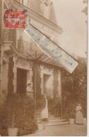 ASNIERES Sur SEINE - Une Belle Demeure Bourgeoise En 1910 ( Carte Photo  ) - Asnieres Sur Seine