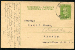 YUGOSLAVIA 1953 Tito 10 (d) Postal Stationery Card, Used.  Michel P136 I - Interi Postali