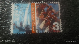 HONG KONG-2000-10           3$   .   USED - Used Stamps