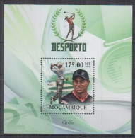 G13. Mozambique MNH 2010 Sports - Golf - Golf