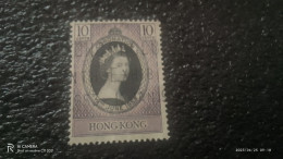 HONG KONG-1953          10C   .   USED - Gebruikt