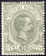 Italy 1884-86 20c Blue Parcel Post Unused Regummed - Nuevos