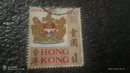 HONG KONG-1968         1$   .   USED - Gebruikt