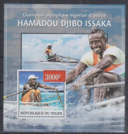H13. Niger MNH 2013 Sports - Rowing - Hamadou Djibo Issaka - Aviron
