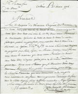 1776  MANUFACTURE ROYALE DE BONNETERIE  Loire Port Orléans à Orléans Benoist Héry => Roux Frères Négociants à Marseille - ... - 1799