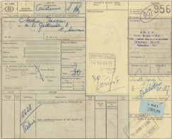 Postcolli - Colis Postaux - 956 - S.N.C.B. Objets Trouvés - Valise - Valies - Case - Documenten & Fragmenten