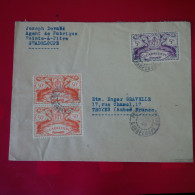 LETTRE GUADELOUPE POINTE A PITRE POUR TROYES - Covers & Documents