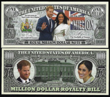 USA - FANTASY NOTE - ROYAL  WEDDING , HARRY & MEGHAN - UNC - Sonstige & Ohne Zuordnung