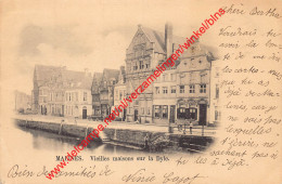 Malines - Vieilles Maisons Sur La Dyle - 1900 - Mechelen - Mechelen