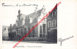 Malines - Palais De Justice - 1904 - Mechelen - Malines