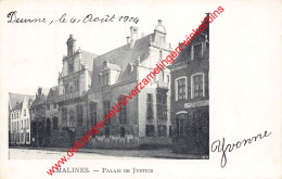 Malines - Palais De Justice - 1904 - Mechelen - Mechelen