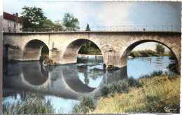 Carte Postale Couleur : 89 : CHENY : Le Pont Sur Le Serein - Cheny