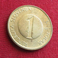 Slovenia 1 Tolar 1997 KM# 4 Lt 976 *V1T Eslovenia Slovenija Slovenie - Slovenië