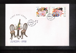 Finland 1998 Europa Cept FDC - 1998
