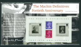 2007 40th Ann. Machin Presentation Pack. - Presentation Packs