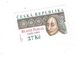 Year 2023 - Blaise Pascal, 1 Stamps, MNH - Ungebraucht