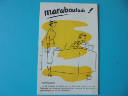 Carte Postale Maraboutade Dino Attanasio Marabout La Collection De Bob Morane H.Vernes - Marabout Junior