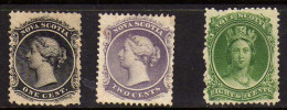 Nouvelle-Ecosse (1860) - Victoria - Neufs Sans Gomme - Nuevos