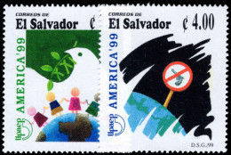 El Salvador 1999 America. A New Millennium Without Arms Unmounted Mint. - El Salvador