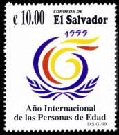 El Salvador 1999 International Year Of The Elderly Unmounted Mint. - El Salvador