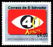 El Salvador 1999 National Television Unmounted Mint. - El Salvador