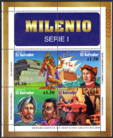 El Salvador 2000 New Millennium (1st Series) Sheetlet Unmounted Mint. - El Salvador