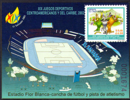 El Salvador 2002 Central American And Caribbean Games Souvenir Sheet Unmounted Mint. - El Salvador