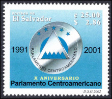 El Salvador 2002 Central American Parliament Unmounted Mint. - El Salvador